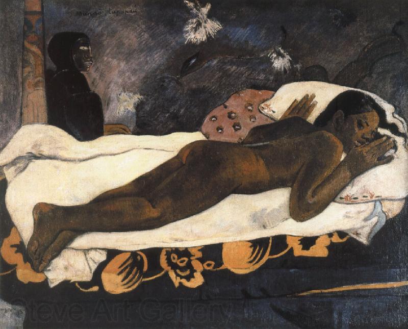 Paul Gauguin l esprit des morts veille Germany oil painting art